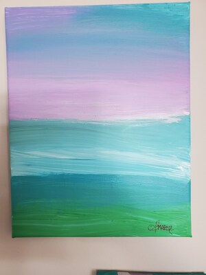 Serenity Acrylic on Stretched Canvas - image1